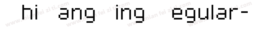 ZhiMangXing Regular字体转换